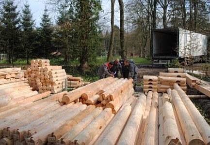 Houten woning Houten woning