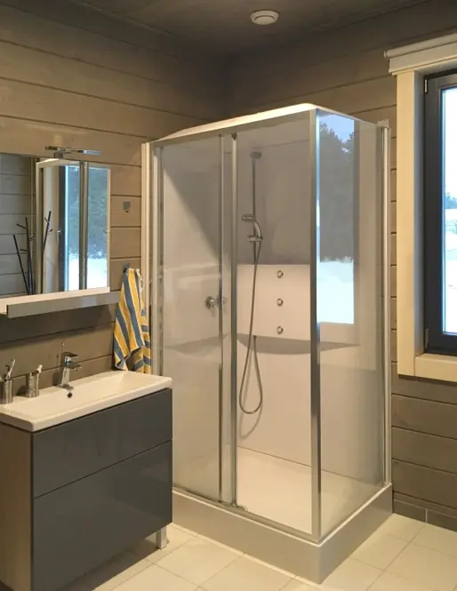Houten huis project "Foret noire"