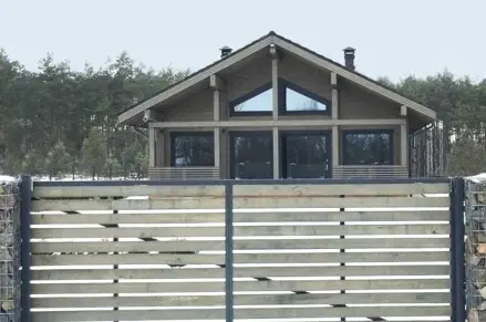 Houten huis project "Foret noire"