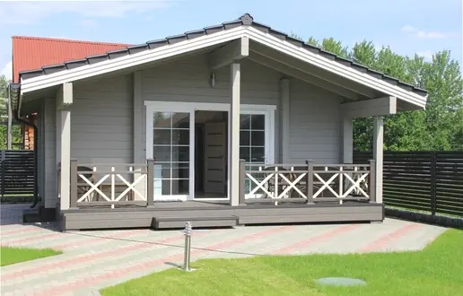 Massief houten huis project "Solaris"